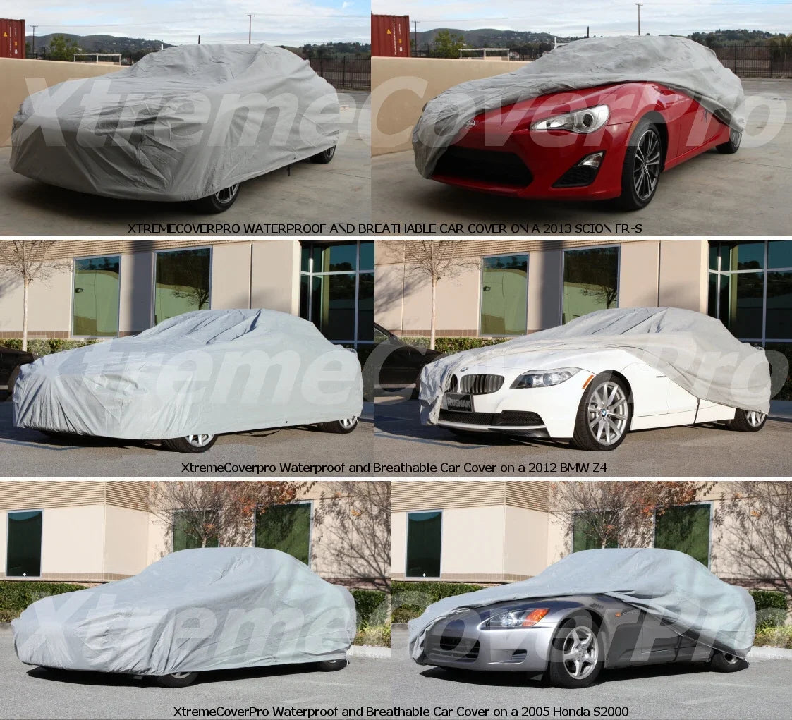 Car Cover Fits 2000 2001 2002 2003 2004 2005 2006 2007 2008 2009 Mazda MX-5 Miata XCP XtremeCoverPro Fluidproof Platinum Series Black