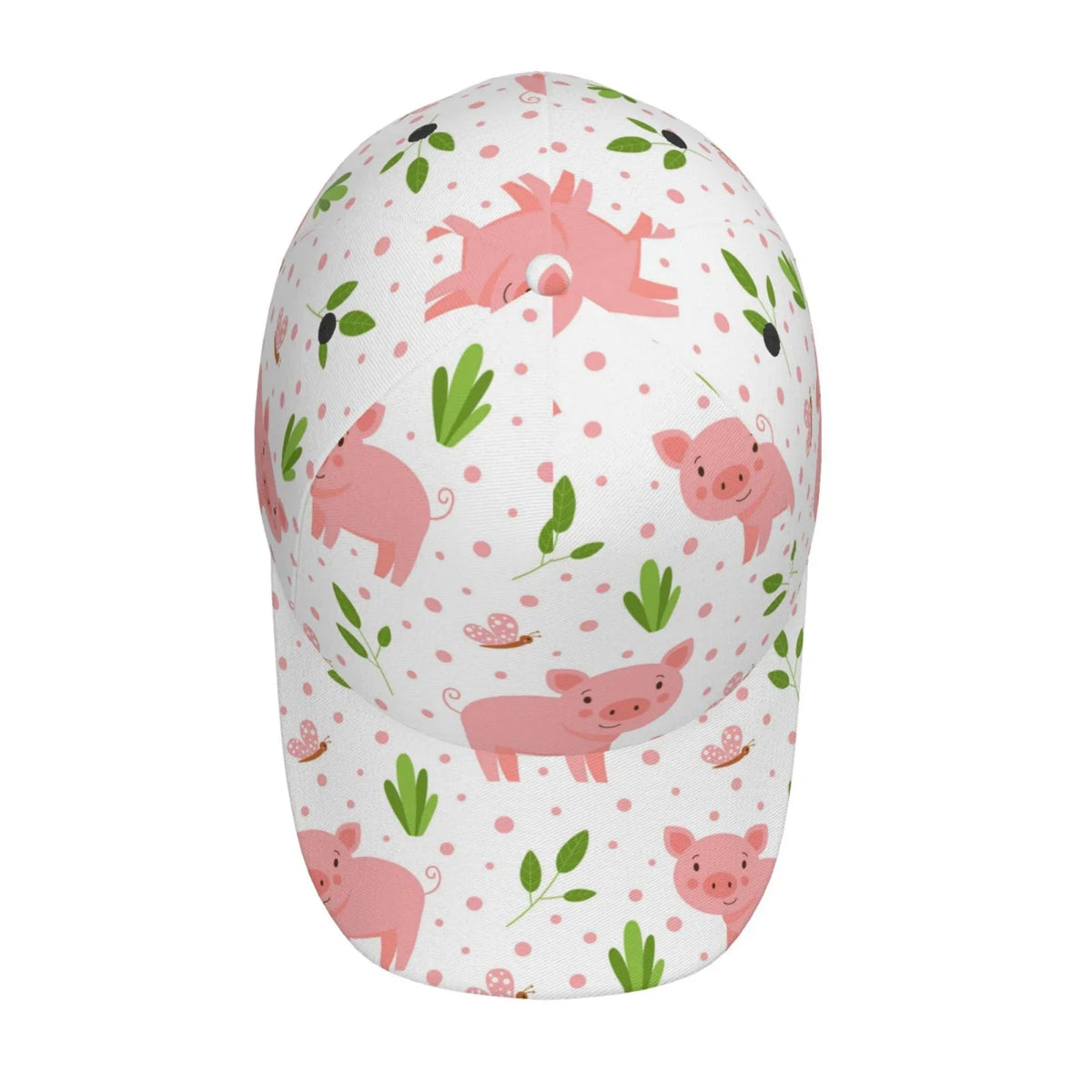 Lukts Funny Little Pigs Cap Hat For Men/Women;Unstructured/Cotton
