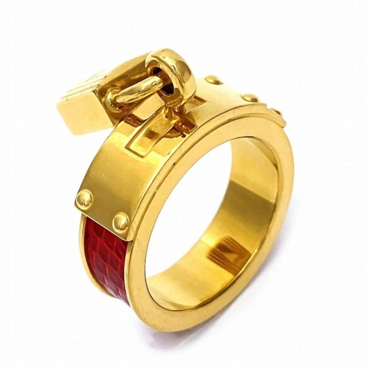 Hermes Kelly Cadena Motif Scarf Ring Brand Accessories Ladies (Good)