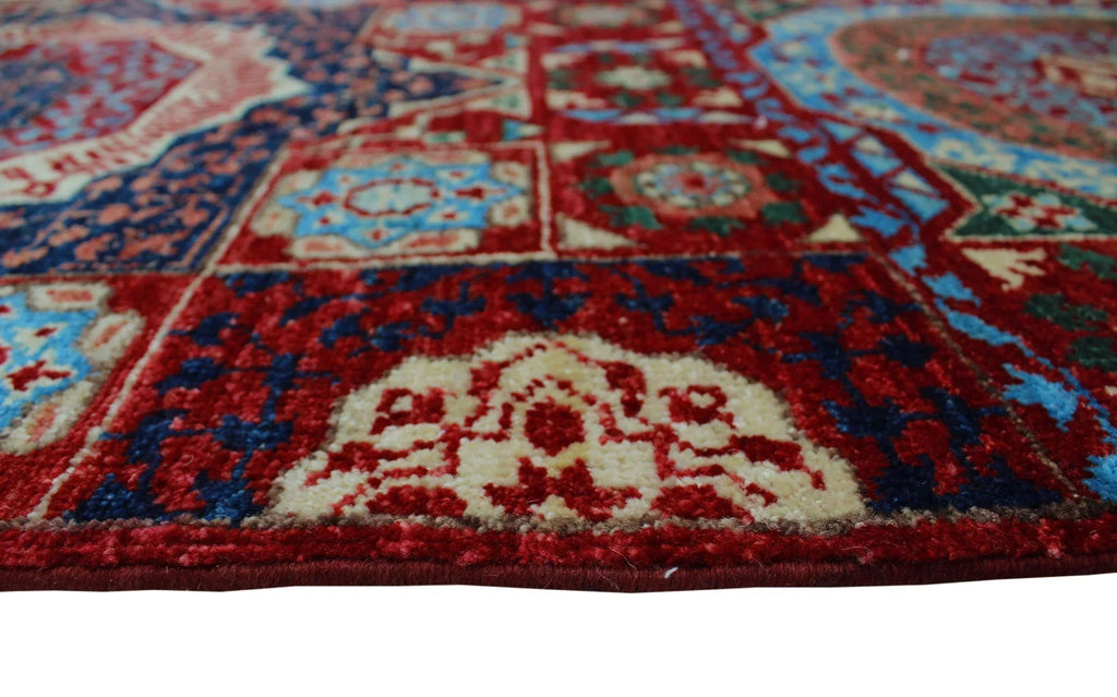 Aria Freda Red/Blue Runner; 2'8" x 14'11"