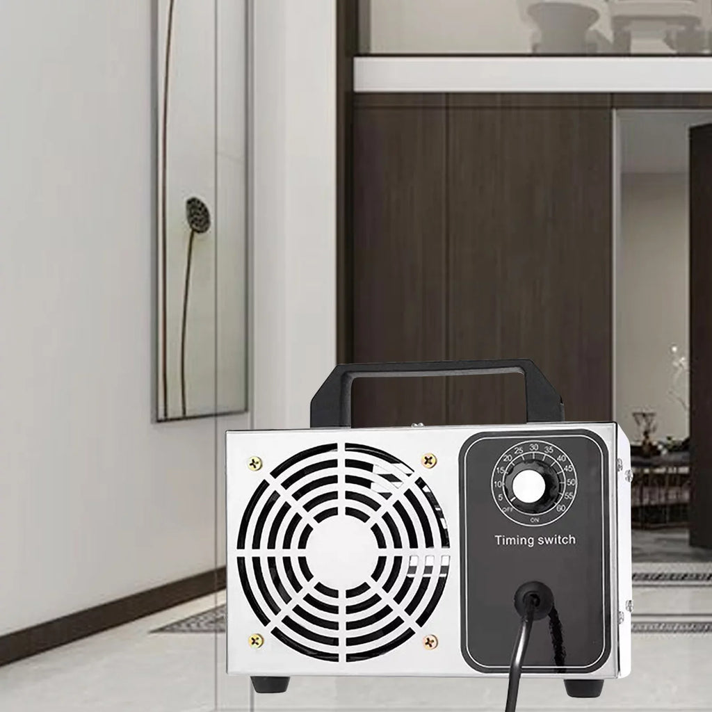 28g/h Ozone Generator Machine - O3 Air Deodorizer for Home; Kitchen; Office; and Car Use