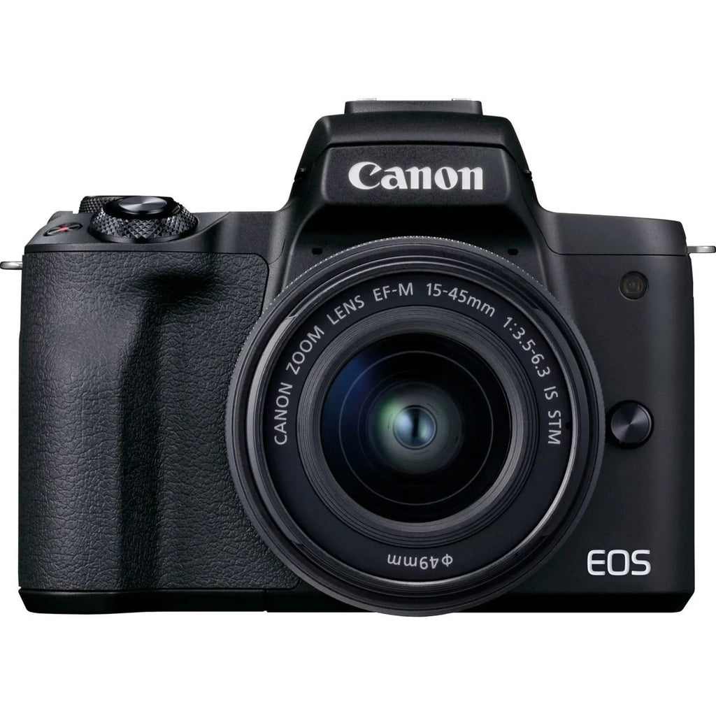 Canon EOS M50 Mark II 24.1 Megapixel Mirrorless Camera with Lens; 0.59"; 1.77"; Black
