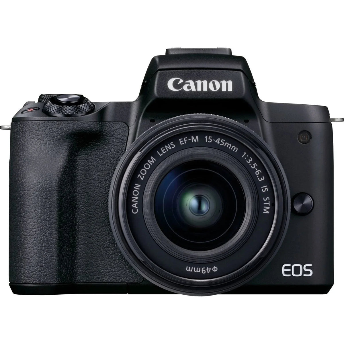 Canon EOS M50 Mark II 24.1 Megapixel Mirrorless Camera with Lens; 0.59"; 1.77"; Black