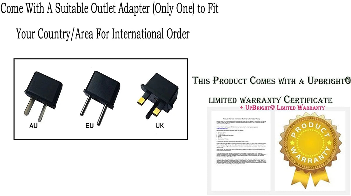 UPBRIGHT NEW Global AC / DC Adapter For Vostro 14 3000 3458 14-3458 14" LED Computer Notebook PC Power Supply Cord Cable PS Battery Charger Mains PSU