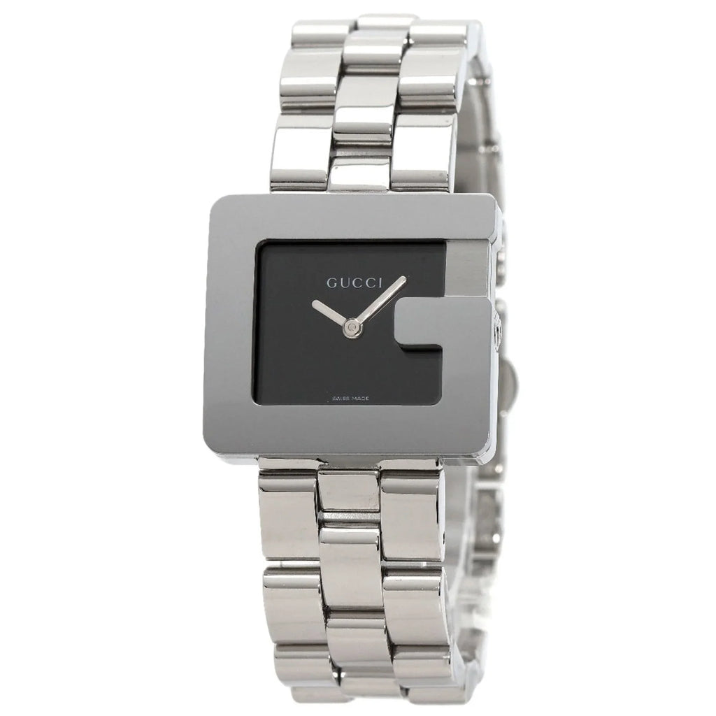 Gucci 3600J G Square Face Watch Stainless Steel/SS Boys GUCCI (Good)