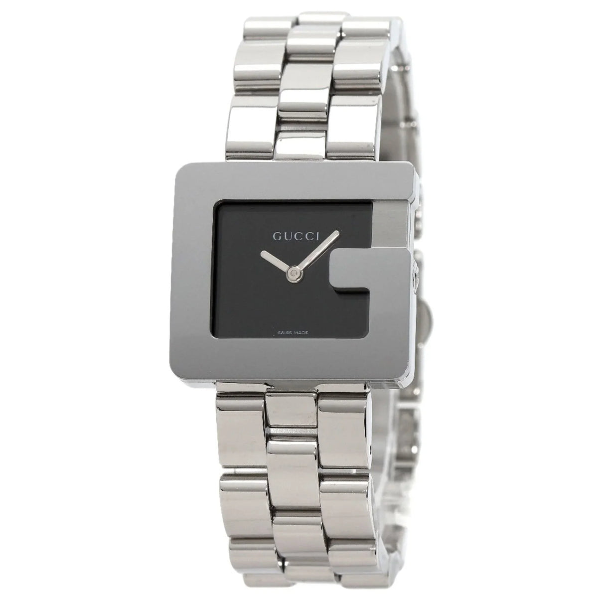 Gucci 3600J G Square Face Watch Stainless Steel/SS Boys GUCCI (Good)
