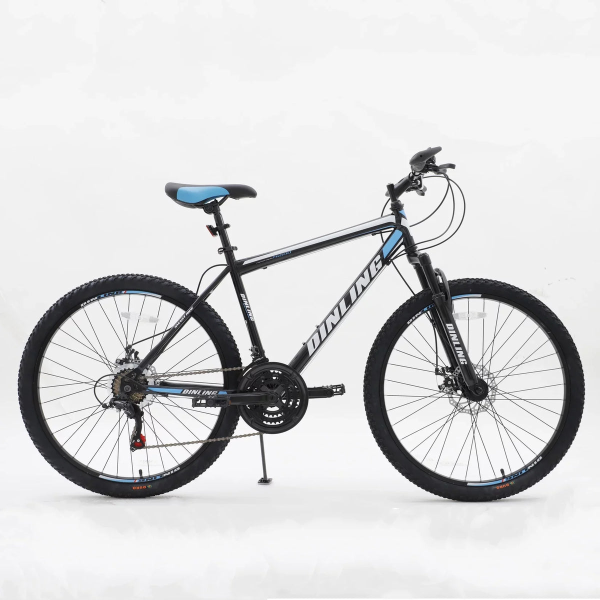 YAPENG Mens 26 inch Wheels Mountain Bike for Teen; 21 Speed Road Bike; Black&Blue