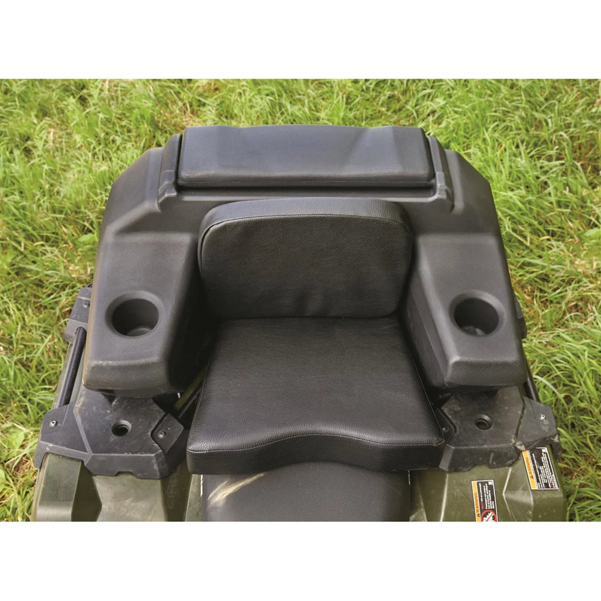 Guide Gear ATV Lounger Seat with Storage; Large Cushion; Cargo Box; Helmet Holder