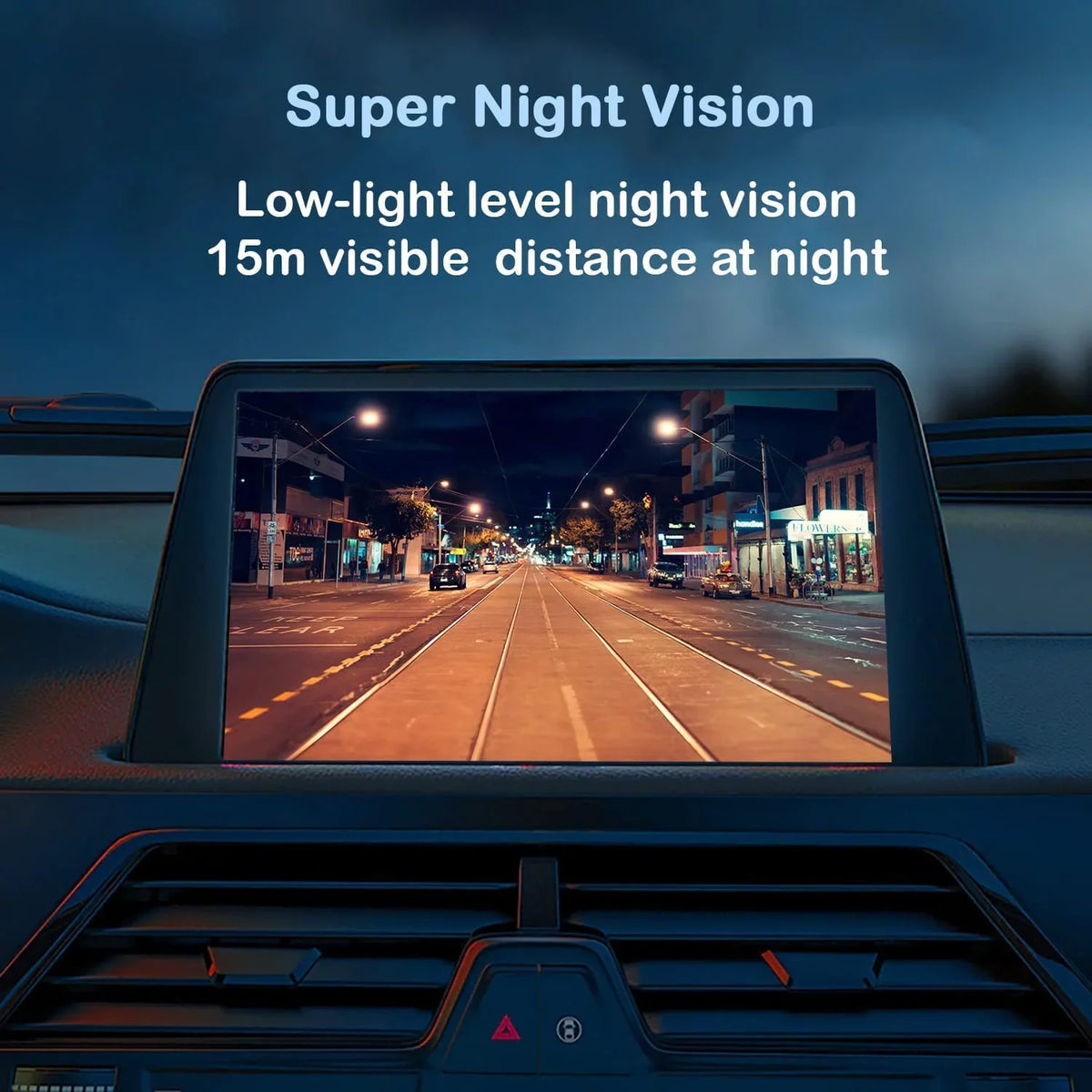CAM108 Backup Camera License Plate HD Night Vision Rear View 170° Angle Liquidproof Compatible with Pioneer Car Radio DMH-100BT DMH-WT8600NEX DMH-160BT DMH1770NEX AVH-120BT AVH-210EX AVH-2550NEX