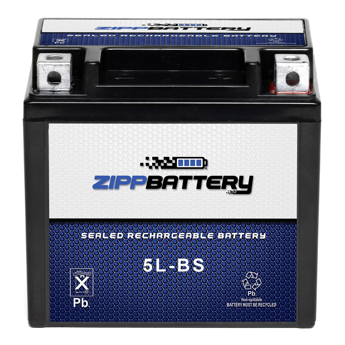 Zipp Battery Ytx5L-Bs Atv Battery for Arctic Cat 90Cc Dvx90; Utility 2008