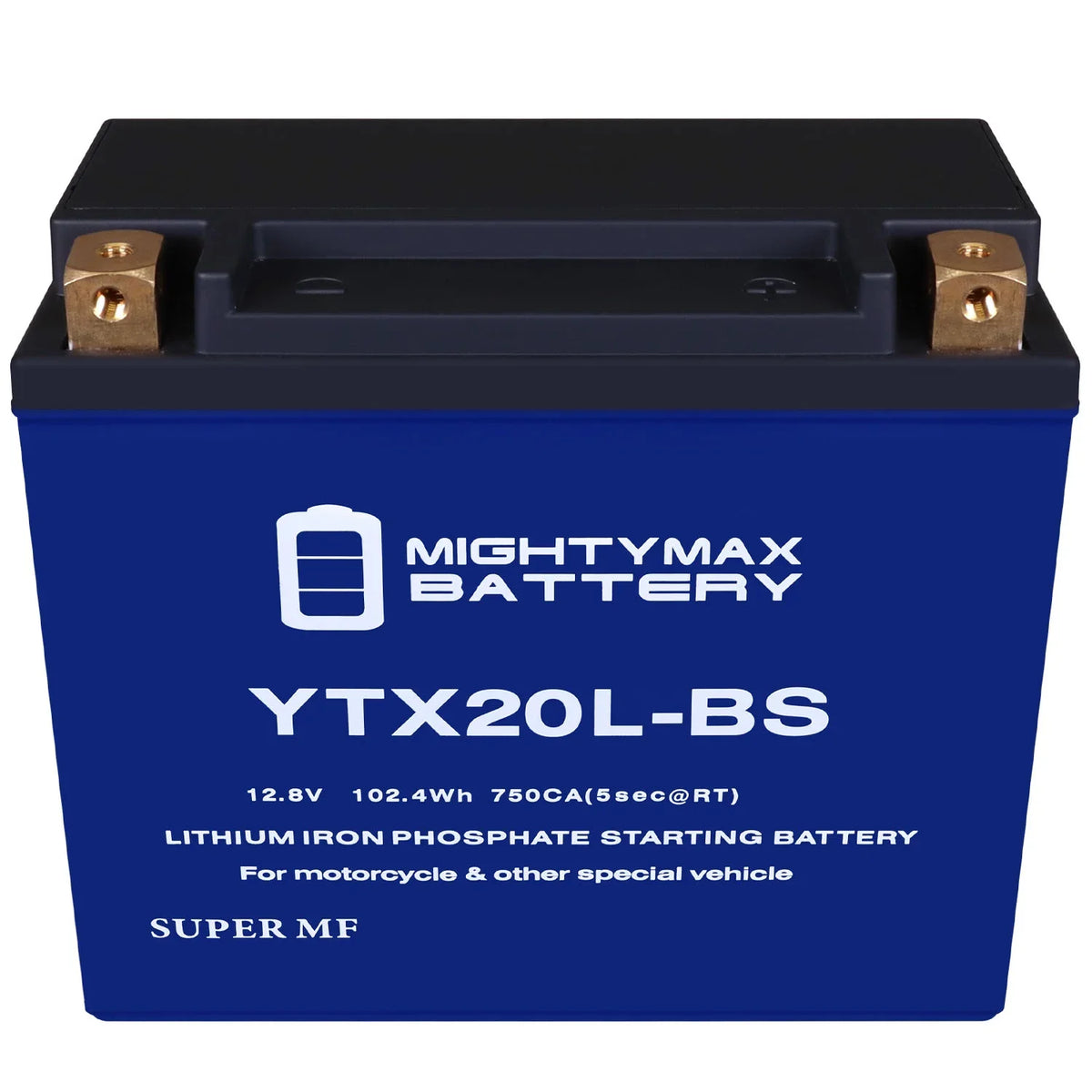YTX20L-BS Lithium Replacement Battery compatible with Kawasaki Jet Ski JS750 SXi; SXi Pro 95-02