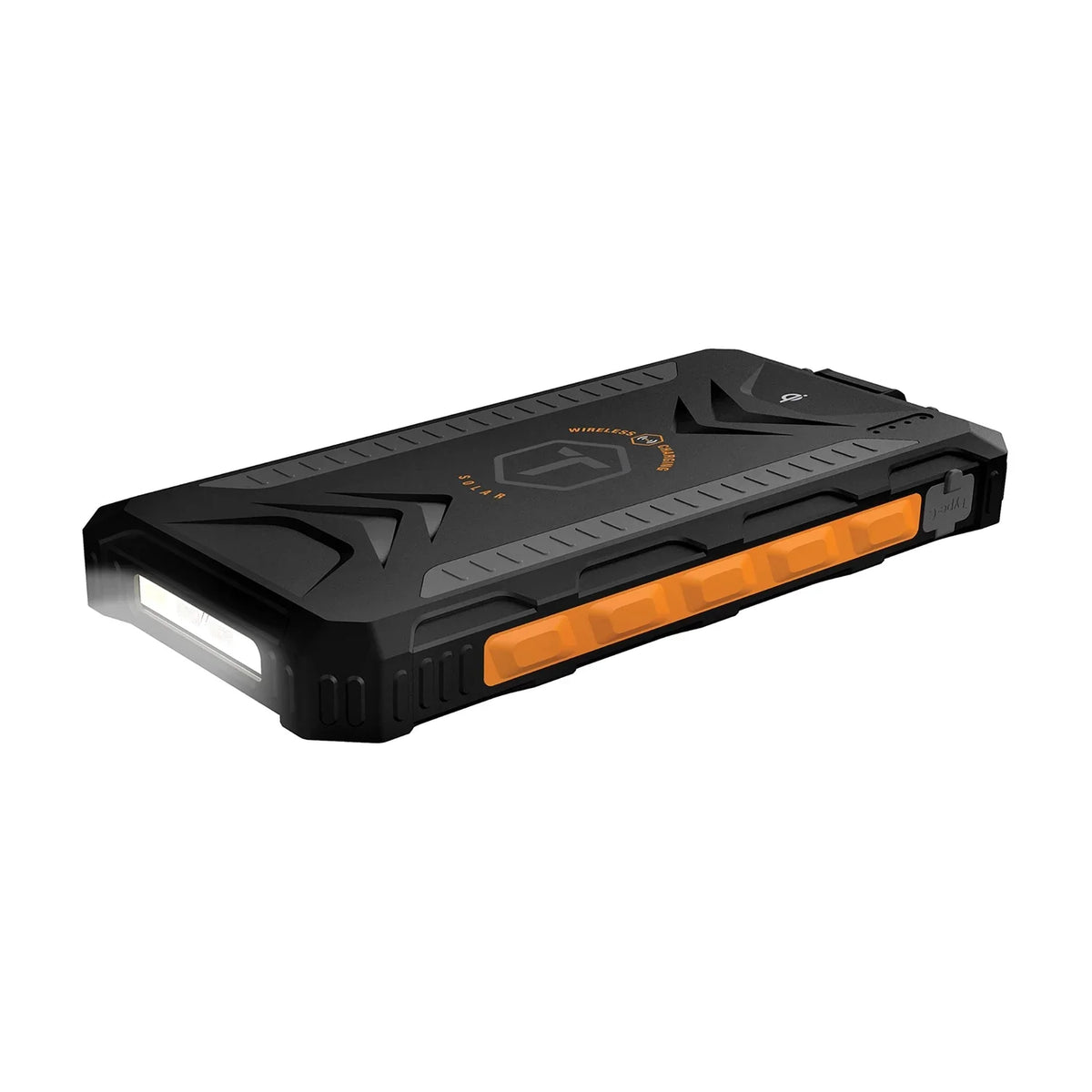 ToughTested 10;000 MAH Solar Charger & Wireless Portable Powerbank (ROC10)