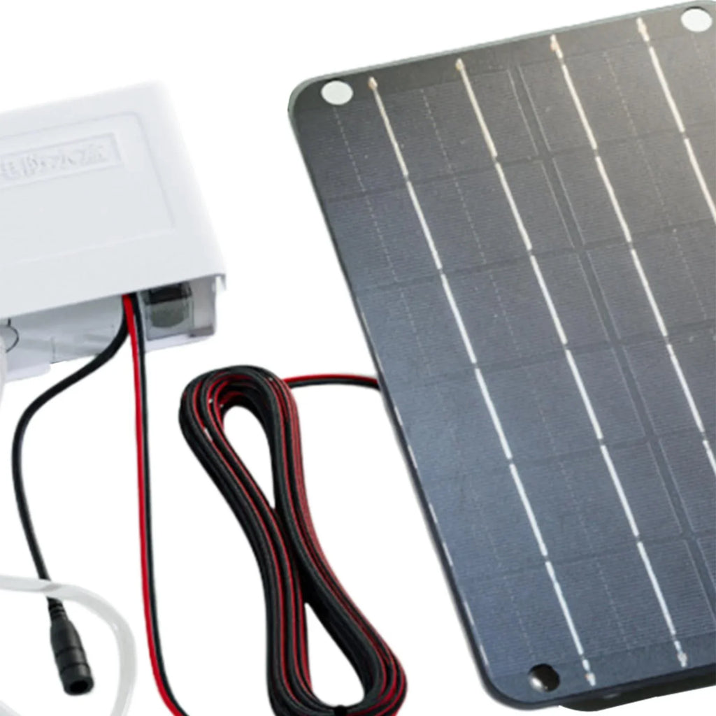 Colaxi Solar Air Pump;Aquarium Air Pump Oxygenator Silent Eco Friendly;6V Solar Pond Aerator Solar Powered Pond Pump for Hydroponics