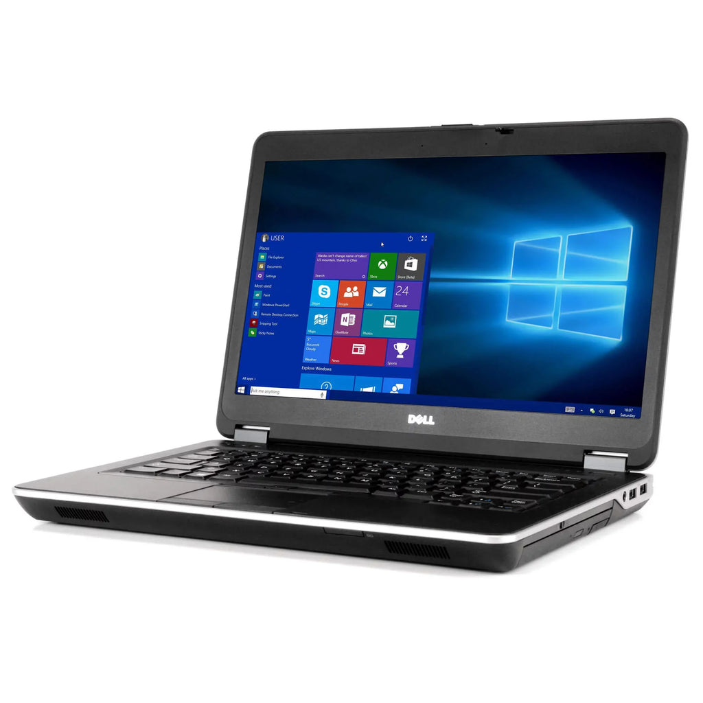E6440 Notebook Computer; 2.60 MHz i5 Dual Core Gen 4; 16GB DDR3 RAM; 512GB HDD Hard Drive; Windows 10 Professional 64 Bit; 14" Screen (Used)