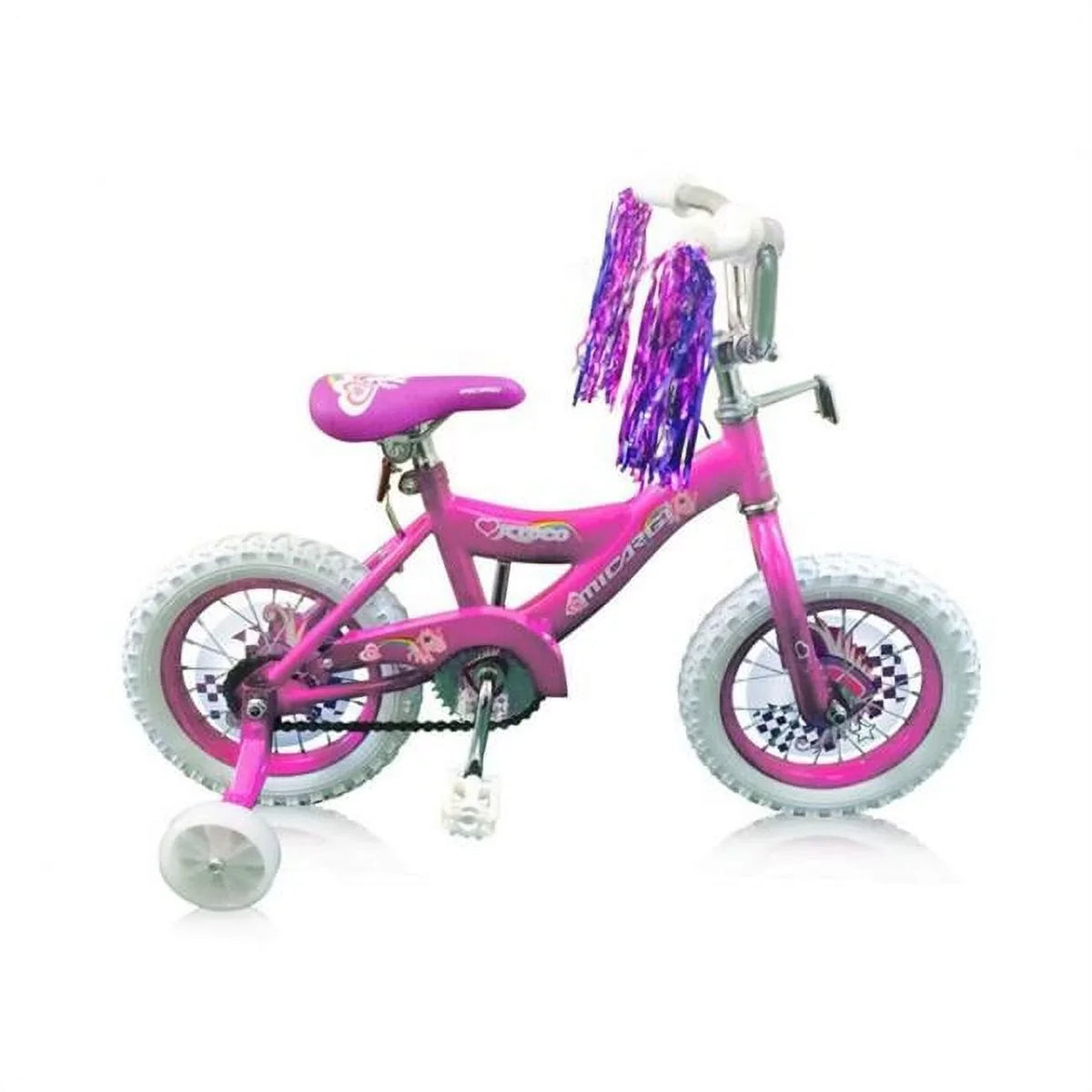 Micargi 12 In. Bicycle in Pink Finish