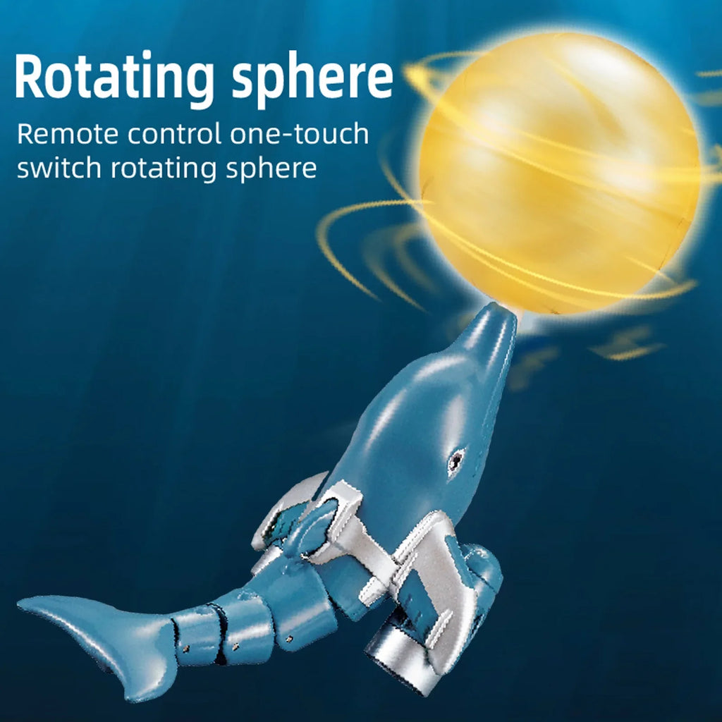 Remote boat;Demo Head Liquidproof Animal Boat Remote Remote Boat Head Ball Head Click Dolphin Toy Kids Pool Boat Liquidproof /one Animal River Pool Toy Kids