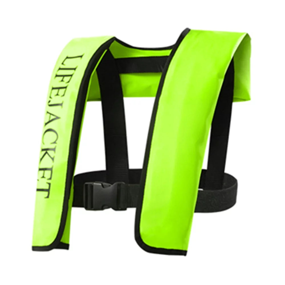 Manual Inflatable Adult Sports Swiming Fishing Survival Jacket