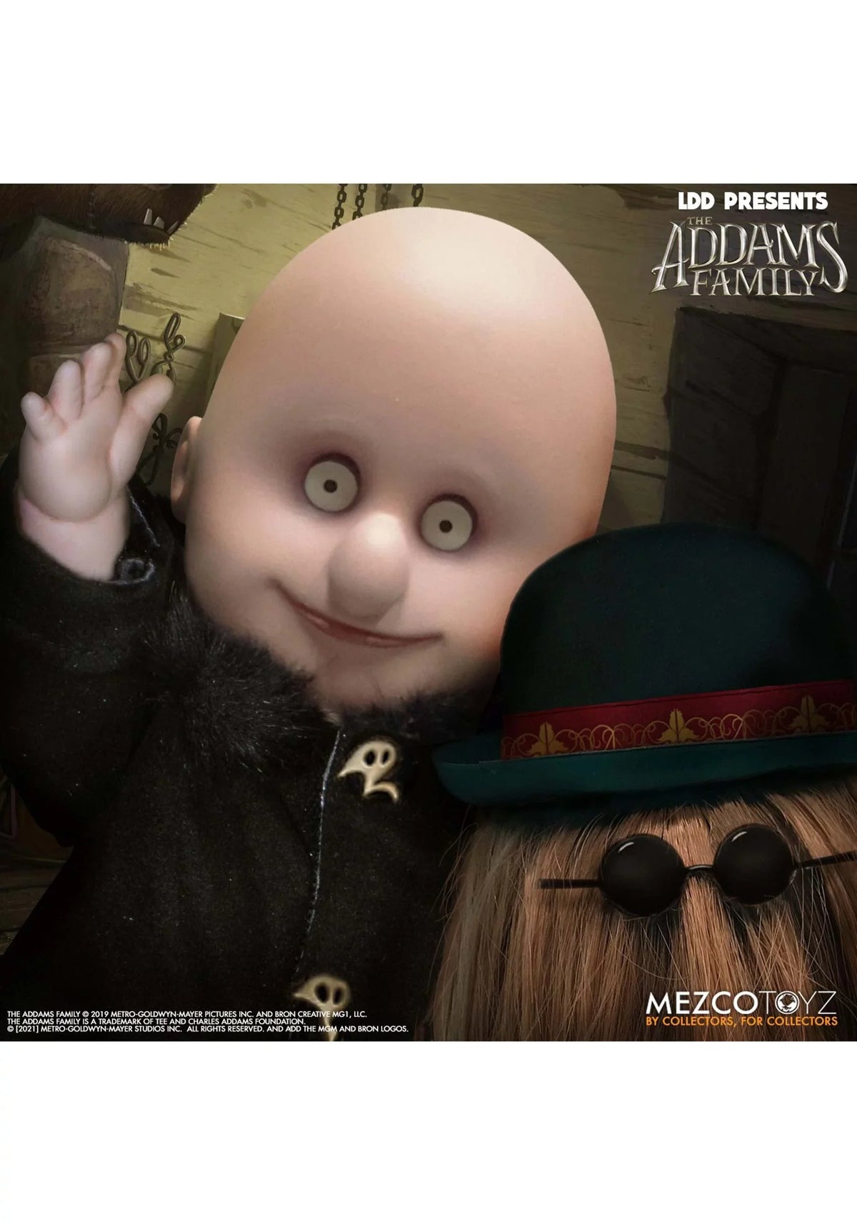 Living Dead Dolls The Addams Family Fester and It