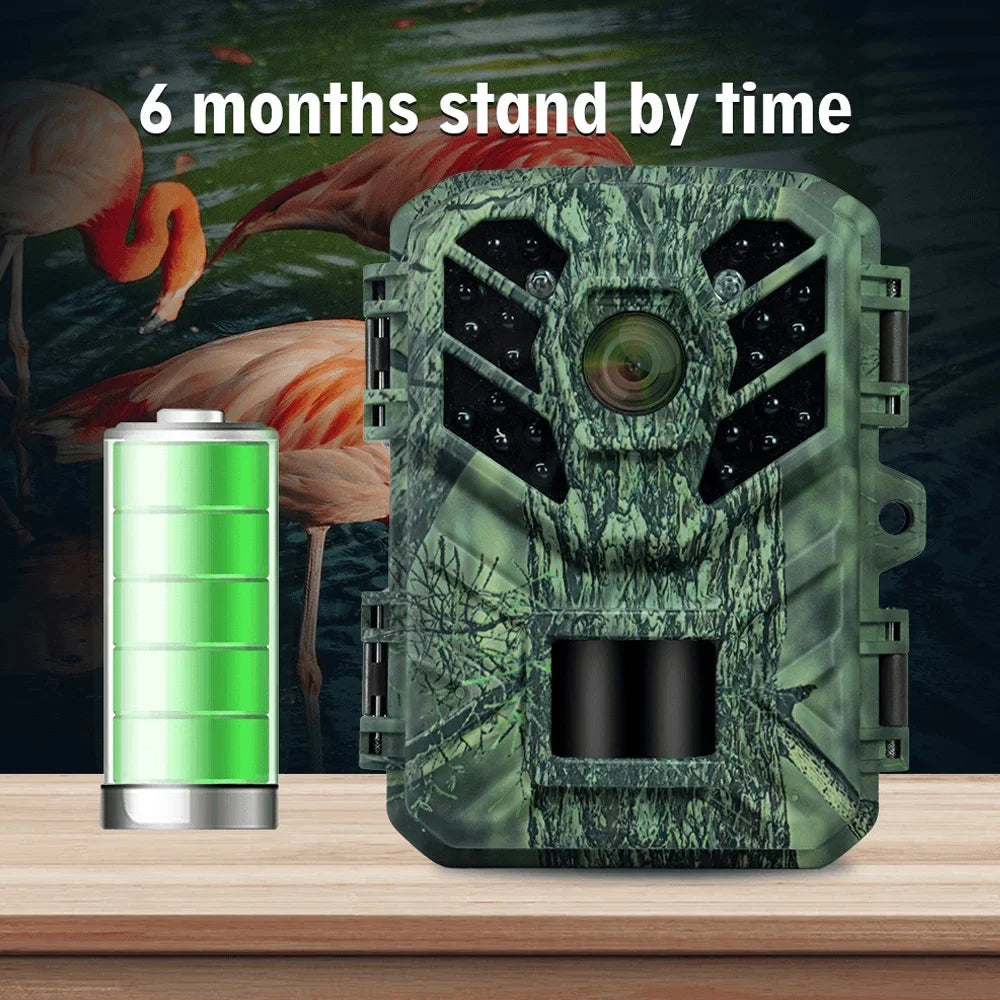 Pristin Camera;Weatherproof 0.2S Speed IP65 Weatherproof 0.2S Months Standby IP65 Camera Motion Small Camera Portable Animal/Plant Outdoor Use 6 Vision Camera Motion Speed Camera Portable