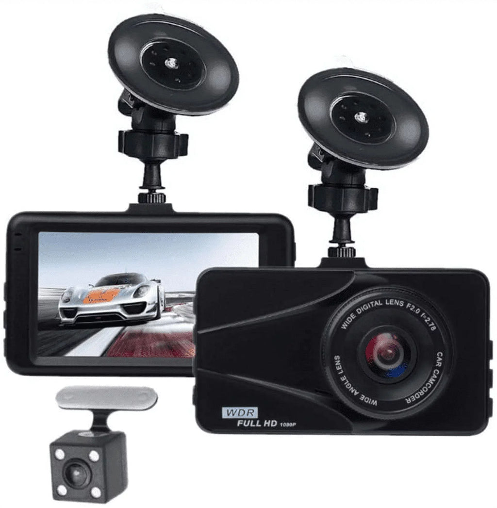 T670 Plus DVR Dash Cam For Lamborghini Dual Travel Recorder Full HD 3" LCD Screen 170° Wide Angle; WDR; G-Sensor; Loop Recording Motion Detection Excellent Video Images
