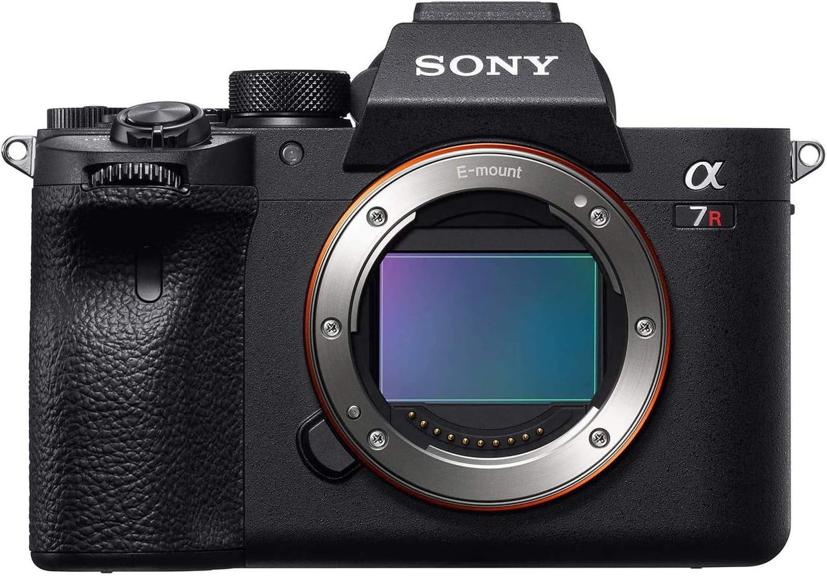 Sony Alpha a7R IV Mirrorless Digital Camera Bundle with 64GB Memory Card; Flexible Tripod; Gadget Bag + More | Sony a7R IV