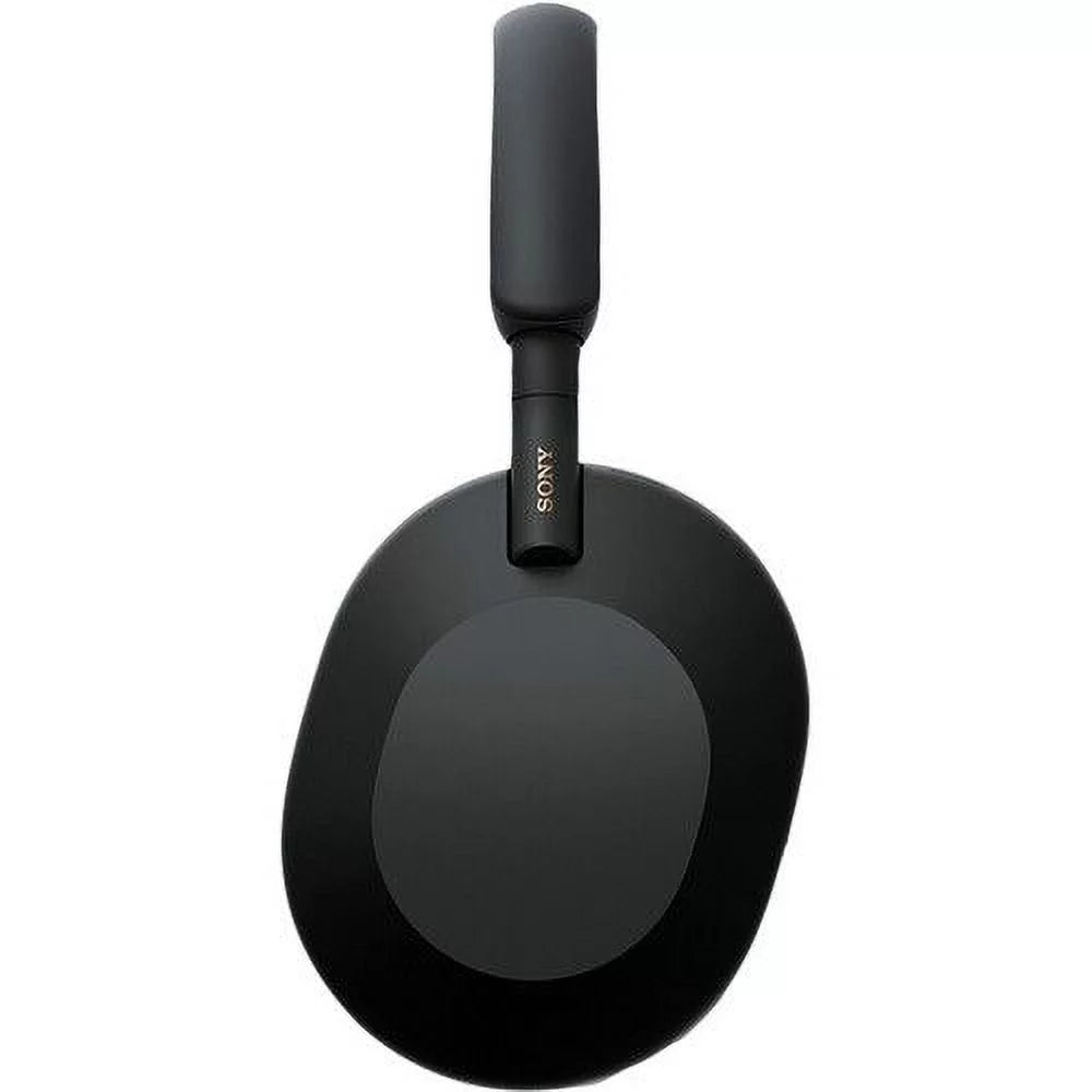 Sony WH-1000XM5 Wireless Industry Leading Noise Cancelling Headphones ( Black ); Crystal Clear Hands-Free Calling; Hi-Res Audio; and Alexa Voice Control + ZeeTech Microfiber Cleaning Cloth
