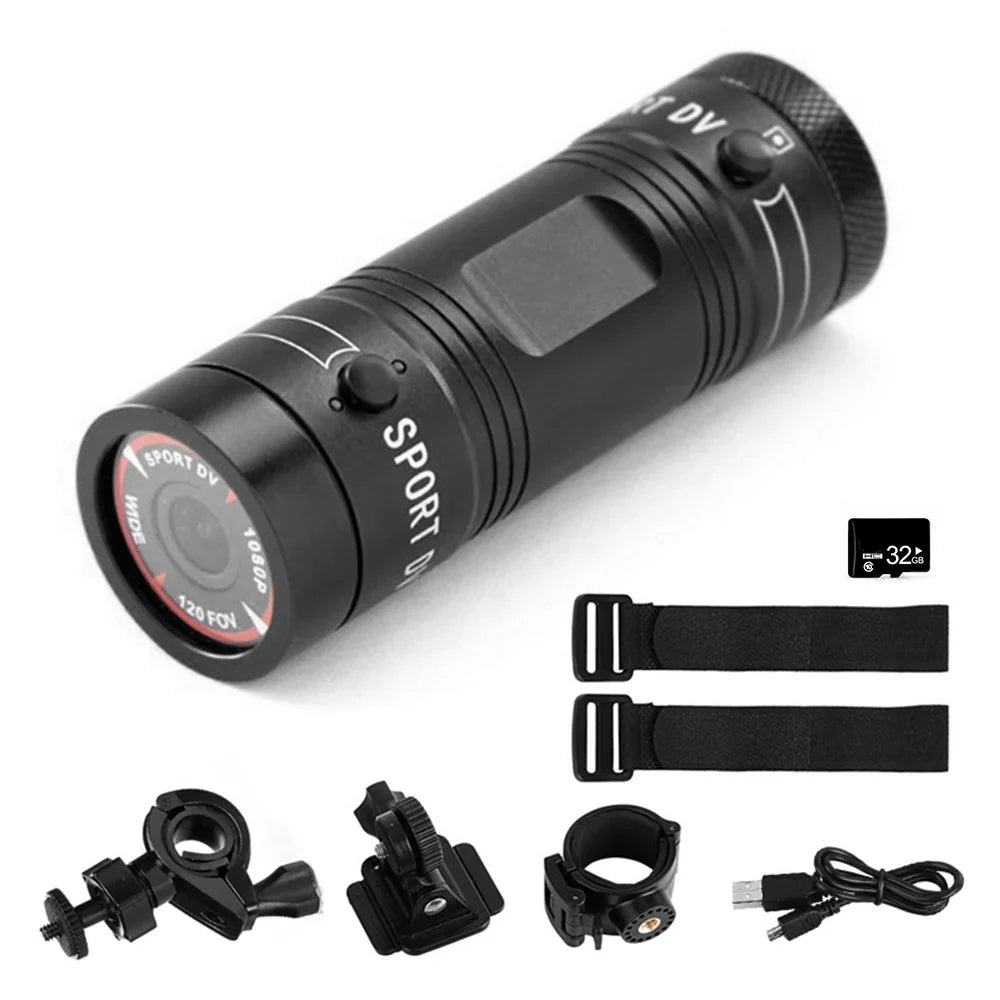 Htovila Camcorder;Camera Outdoor Camera Fluidproof Bike Helmet Camera 120° Wide Fluidproof Camera Adventures SIUKE Dazzduo 6588
