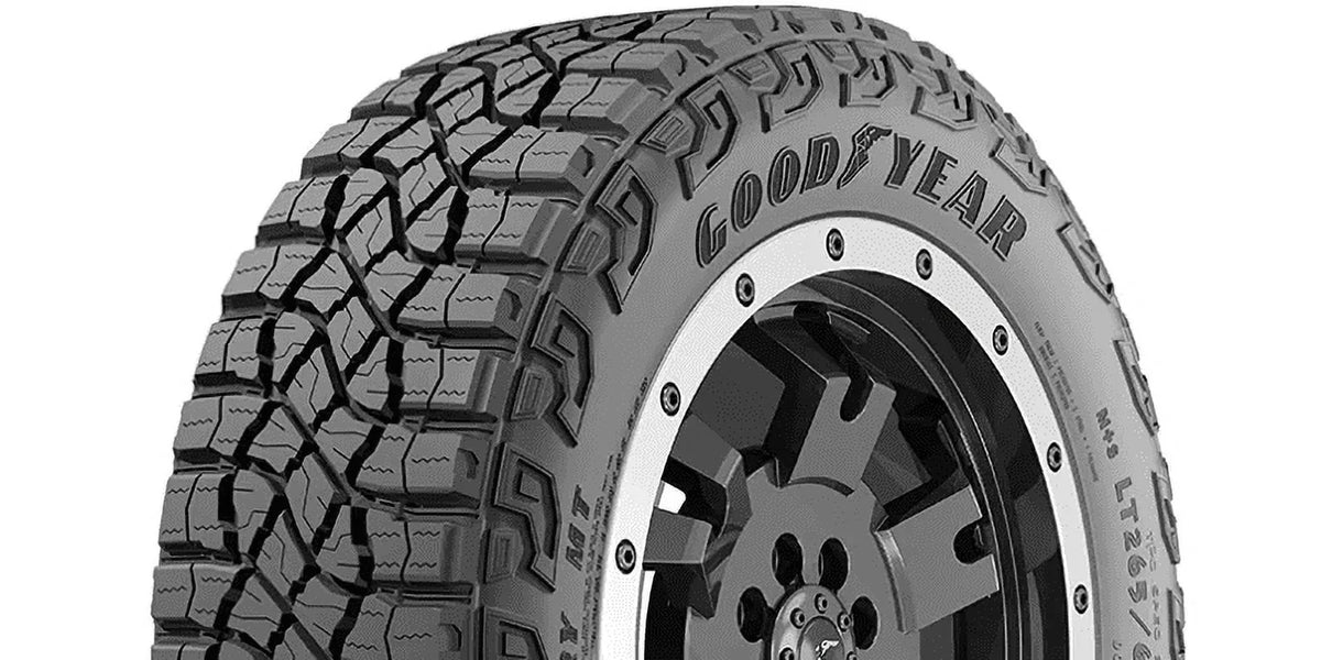 Goodyear Wrangler Territory MT LT315/70R17 113S All-Terrain Tire Fits: 2017-22 Ford F-150 Raptor; 2022-23 Ford Bronco Everglades