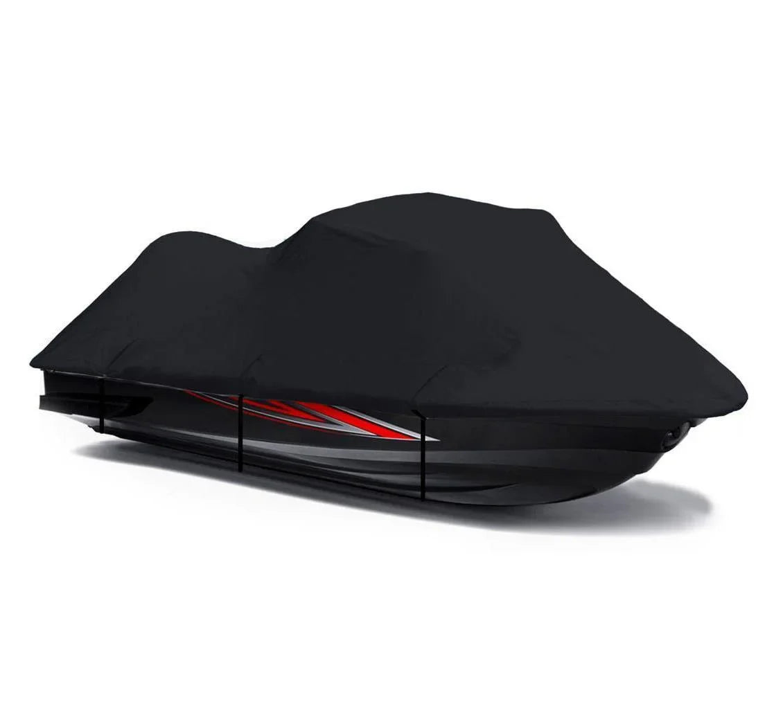 BLACK Jet Ski Cover Compatible for POLARIS JET SKI VIRAGE 2000 2001 2002 2003 2004 Jet Ski Cover