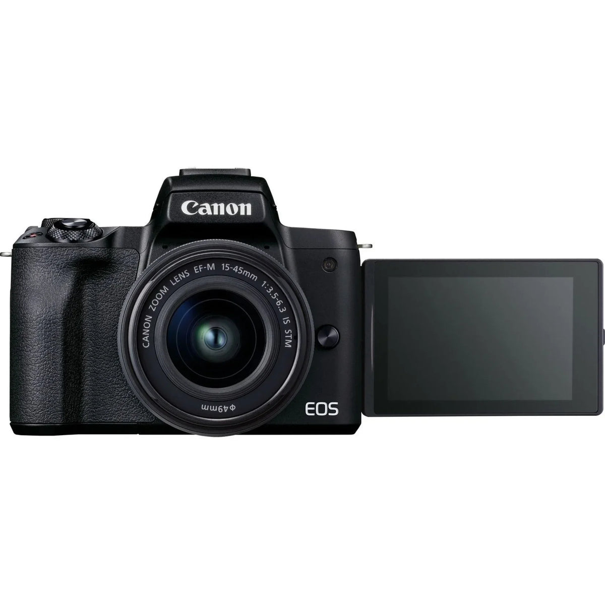 Canon EOS M50 Mark II 24.1 Megapixel Mirrorless Camera with Lens; 0.59"; 1.77"; Black