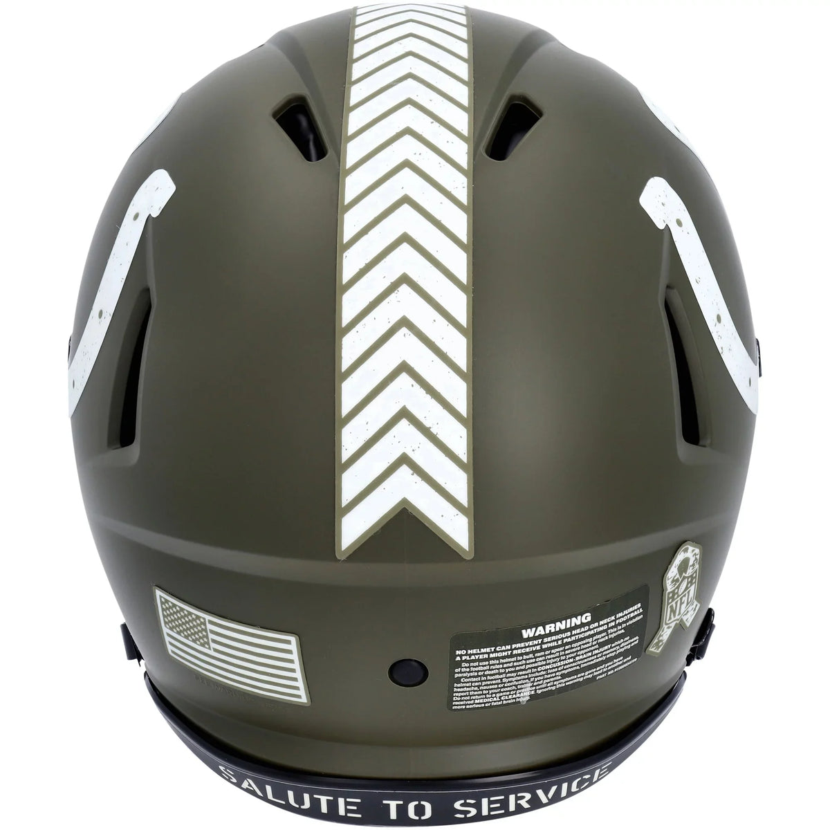 Peyton Manning Indianapolis Colts Autographed Riddell 2022 Salute to Service Speed Authentic Helmet