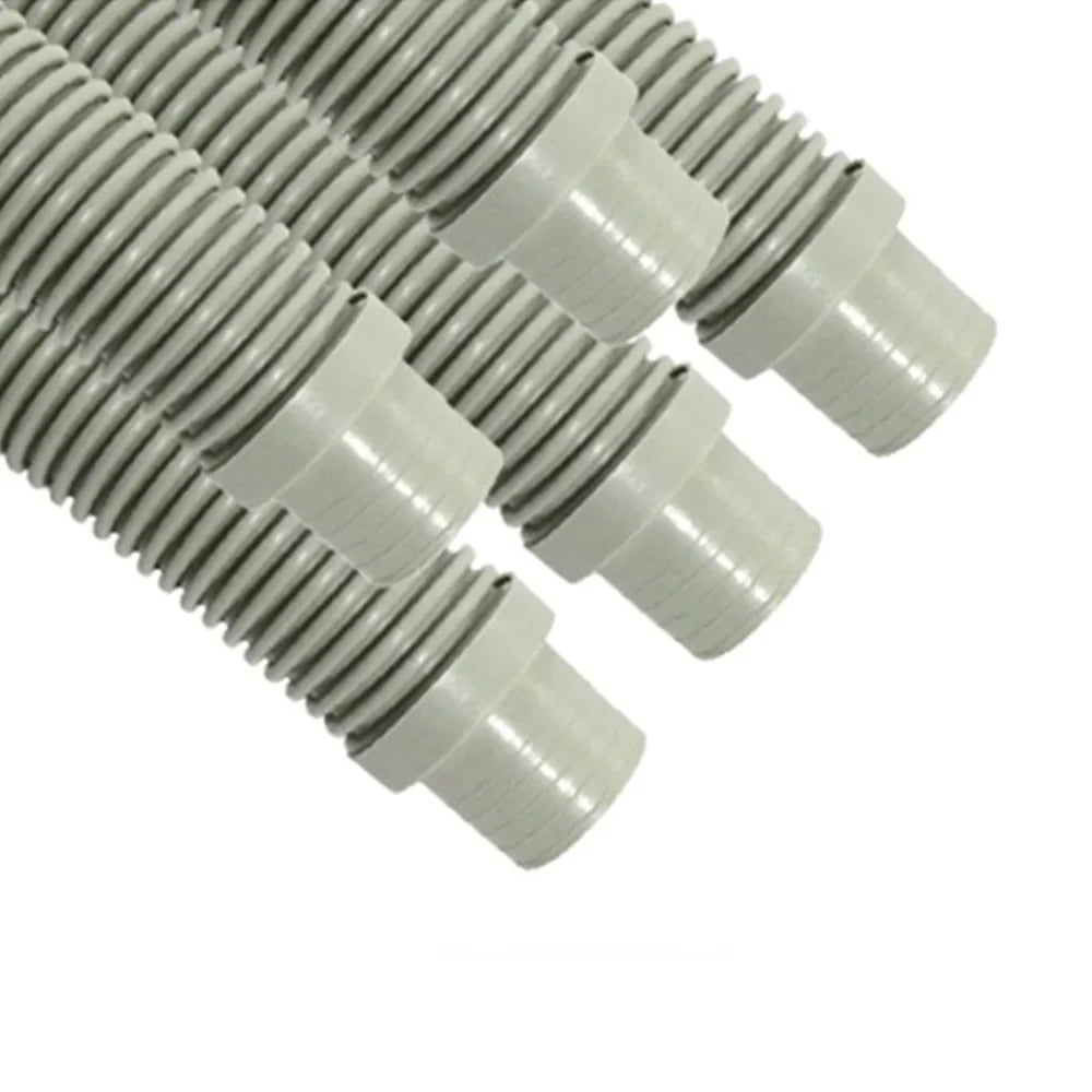 Puri Tech Vacuum Hose Navigator Pool Vac Ultra Aquabug 1.5in x 48ft Lt Gray 5 Pack