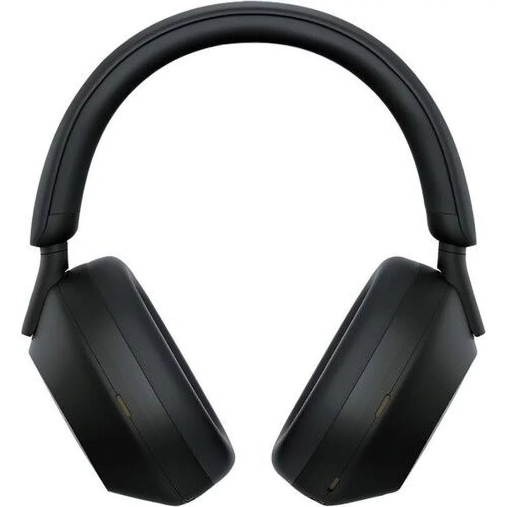 Sony WH-1000XM5 Wireless Industry Leading Noise Cancelling Headphones ( Black ); Crystal Clear Hands-Free Calling; Hi-Res Audio; and Alexa Voice Control + ZeeTech Microfiber Cleaning Cloth