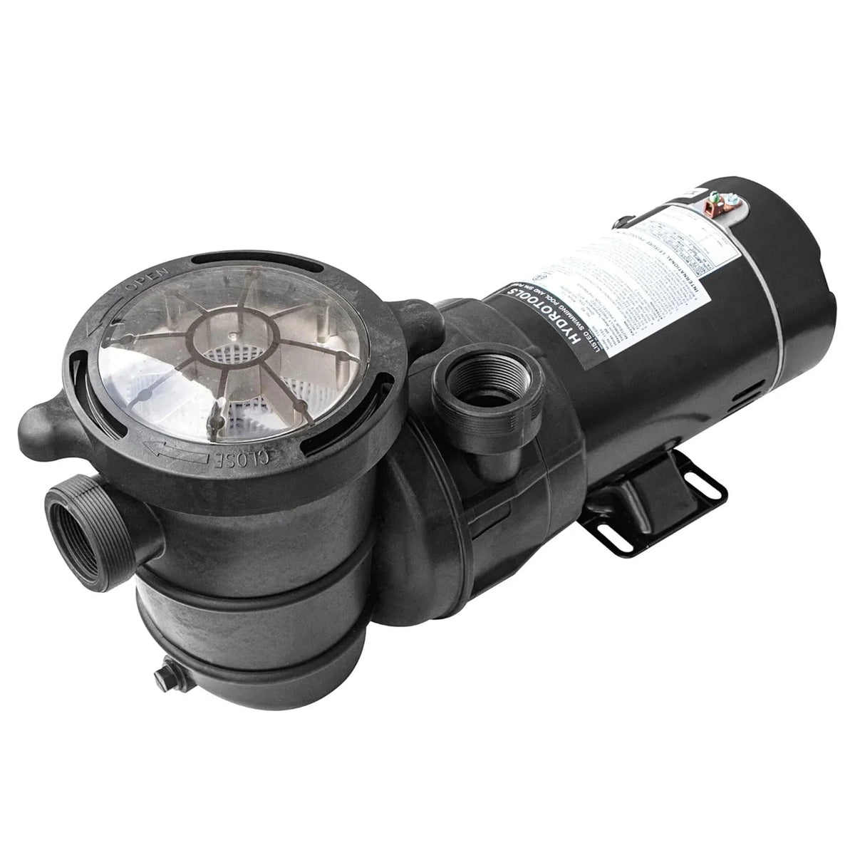 Swimline HydroTools Hydro Flo 0.75 HP Vertical Discharge Swimming Pool Pump