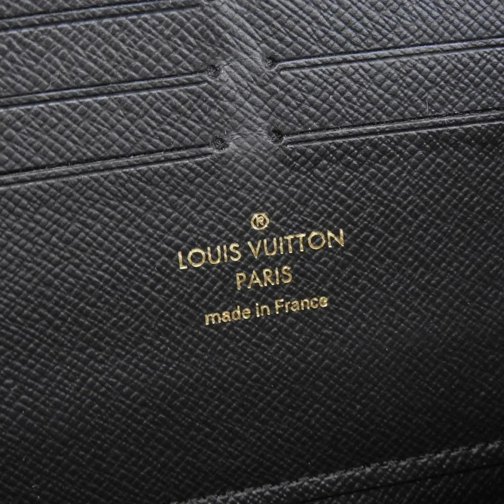 Louis Vuitton LOUIS VUITTON Monogram Zippy Retiro Round Long Wallet Noir M61855 (Good)