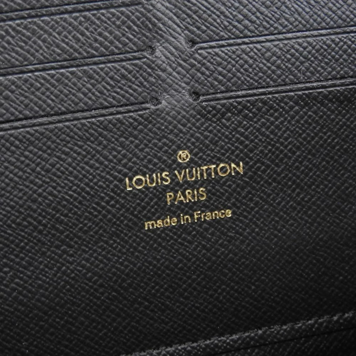 Louis Vuitton LOUIS VUITTON Monogram Zippy Retiro Round Long Wallet Noir M61855 (Good)