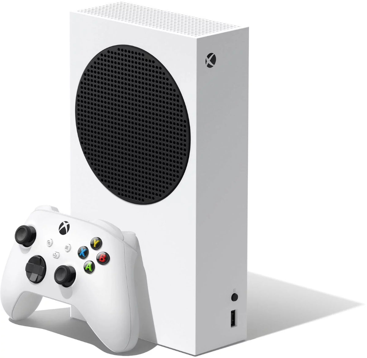 Microsoft Xbox Series S Console Fortnite Rocket League with Extra Robot White Controller; Charge Cable/Battery and Wireless Controller Keypad