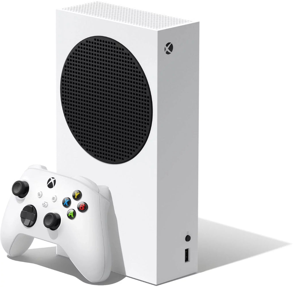 Microsoft Xbox Series S Console Fortnite Rocket League with Extra Electric Volt Controller; Charge Cable/Battery and Dual Charge Dock