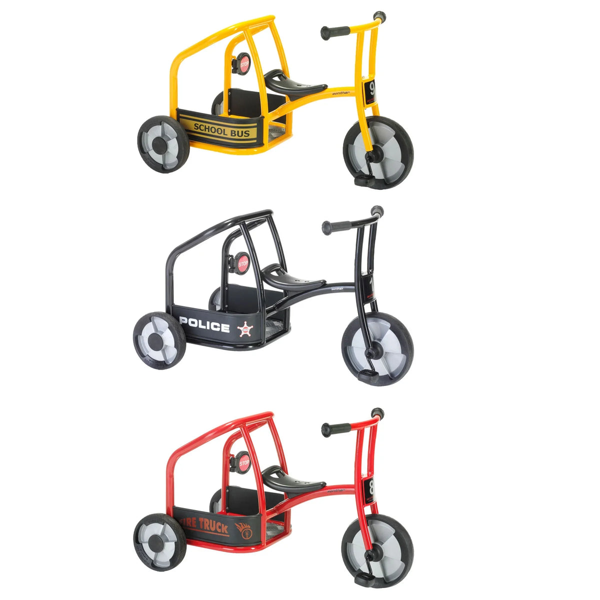 Winther Community Vehicle Pack; Set of 3 Tricycles