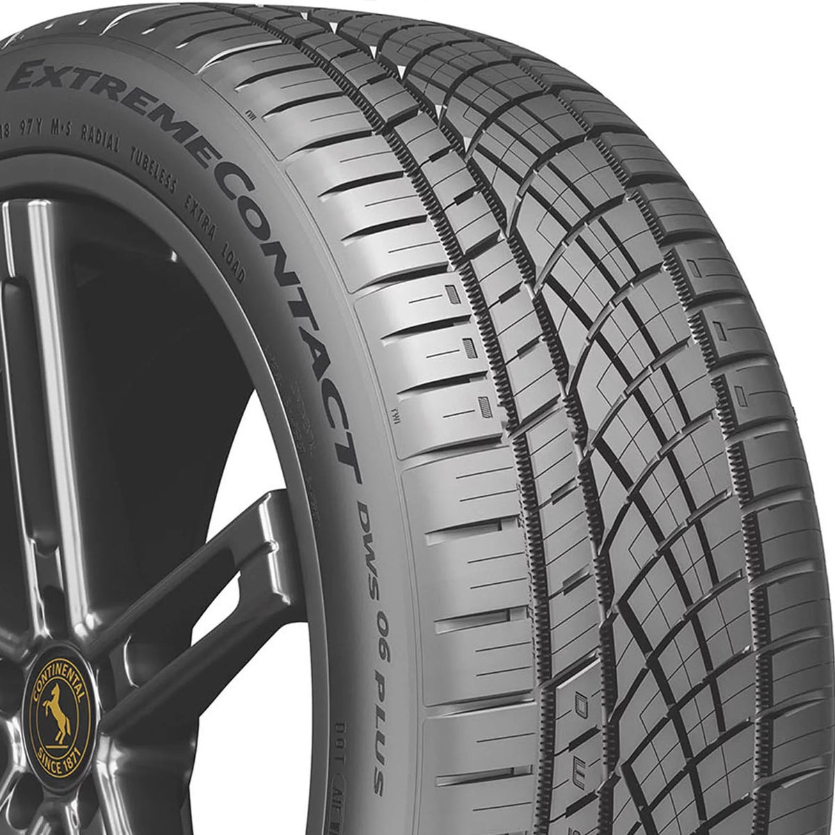 Continental ExtremeContact DWS06 PLUS All Season 275/35ZR18 95Y Passenger Tire Fits: 2006-07 Chevrolet Corvette Z06; 2008 Chevrolet Corvette 427 Limited Edition Z06