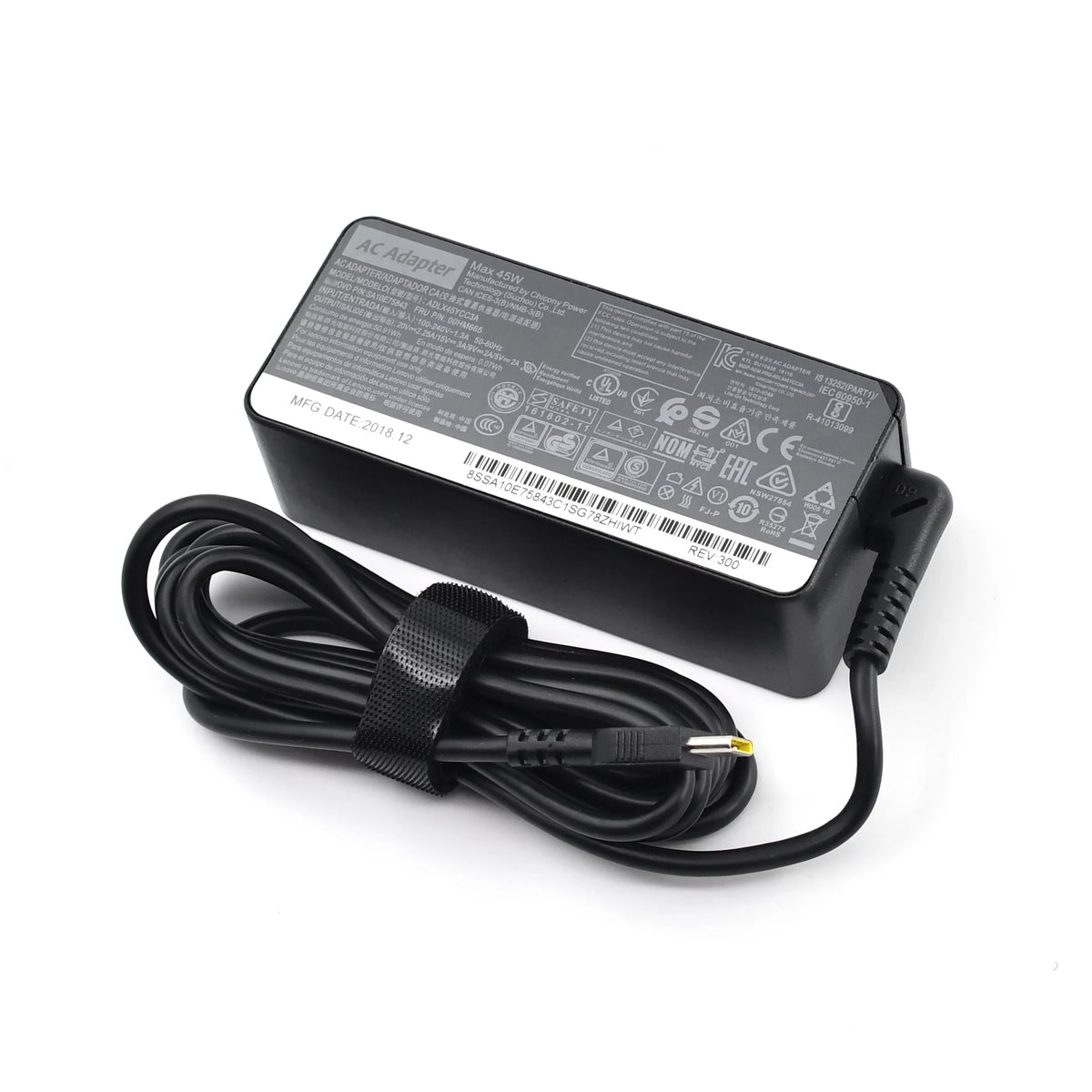 45W 20V 2.25A USB-C Device Charger ADLX45UDCK2A for Lenovo Chromebook Yoga C630 - 20N8