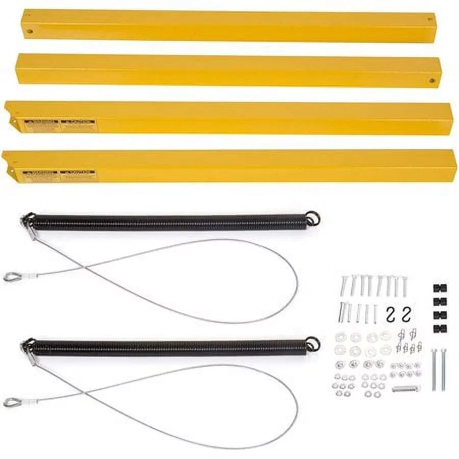 HECASA 2 Sided Tailgate Utility Trailer Lift Gate Liftgate Ramp Lift Assist System 350 Pounds