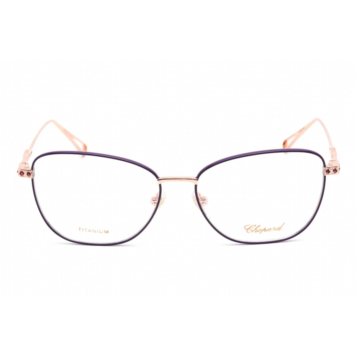 Chopard VCHD52S 08MZ Women's Shiny Gold Metal Eyeglasses