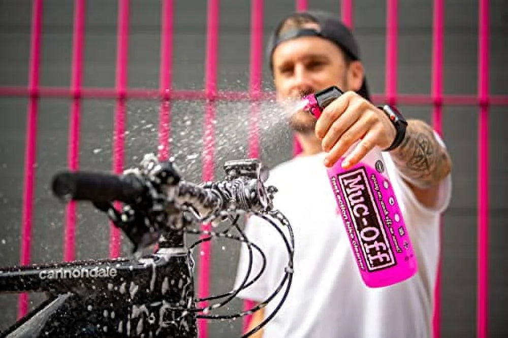 Muc-Off eBike Clean; Protect & Lube Kit - Bike Cleaning Kit; Bike Maintenance Kit for Electric Bikes - Includes Bike Wash and Bike Chain Lube