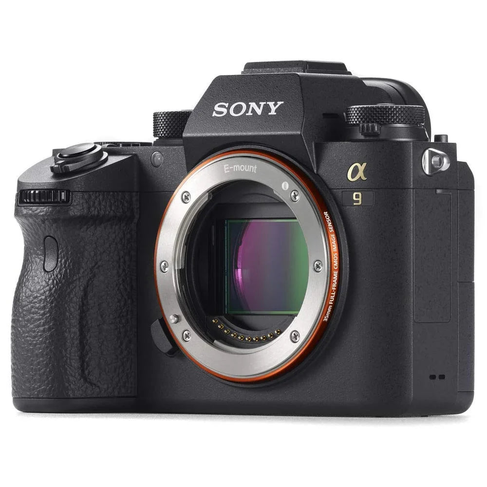 Sony Alpha a9 Mirrorless Camera ILCE9/B With Sony FE 24-70mm Lens; Soft Bag; Additional Battery; 64GB Memory Card; Card Reader ; Plus Essential Accessories