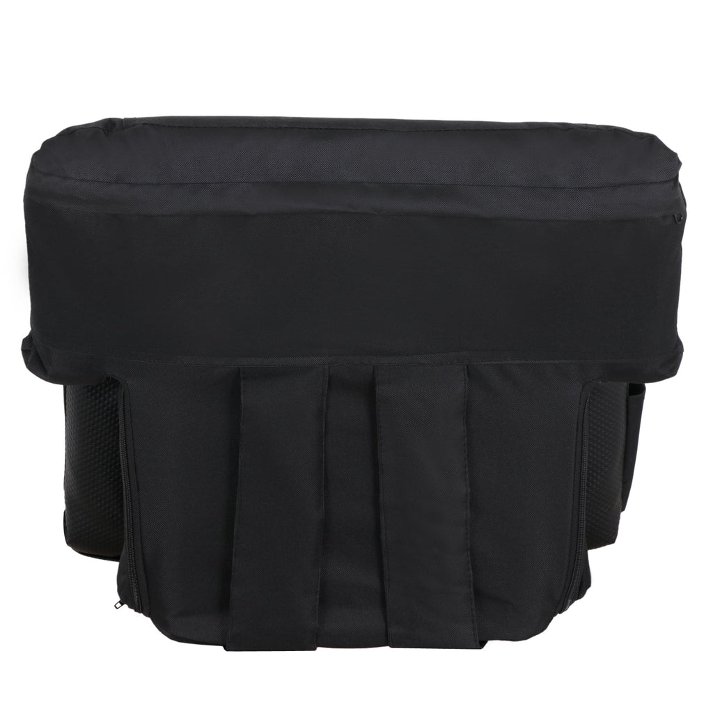ZENY Stadium Seat Chair Reclining Bleachers W/Padded Cushion - 6 Reclining Positions; Black