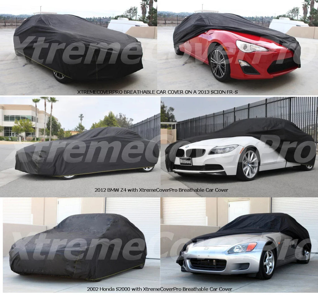 Car Cover Fits 2000 2001 2002 2003 2004 2005 2006 2007 2008 2009 Mazda MX-5 Miata XCP XtremeCoverPro Fluidproof Platinum Series Black