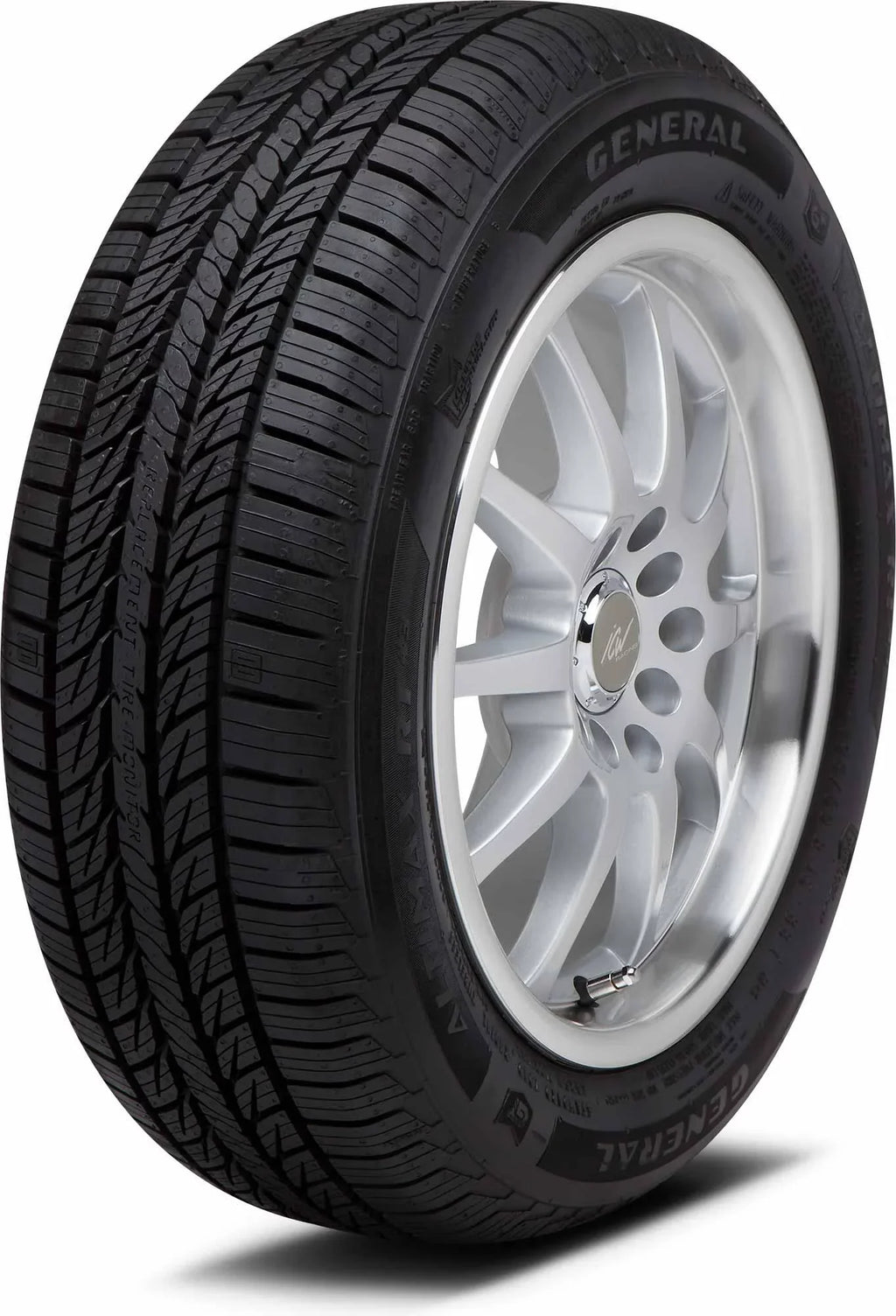General Altimax RT43 All Season 225/55R19 99H Passenger Tire Fits: 2020 Ford Escape Titanium Plug-In Hybrid; 2014-20 Dodge Journey Crossroad