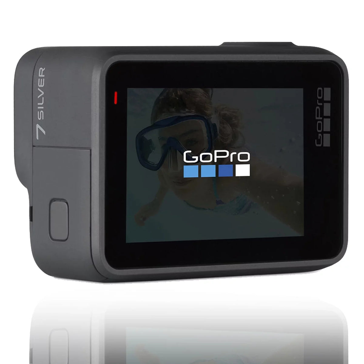 Restored GoPro HERO7 Silver Camera + Super Suit Dive Housing Case ECommerce Packaging Liquidproof Digital Action Camcorder With Touch Screen 4K HD Video 12MP Photos (Refurbished)