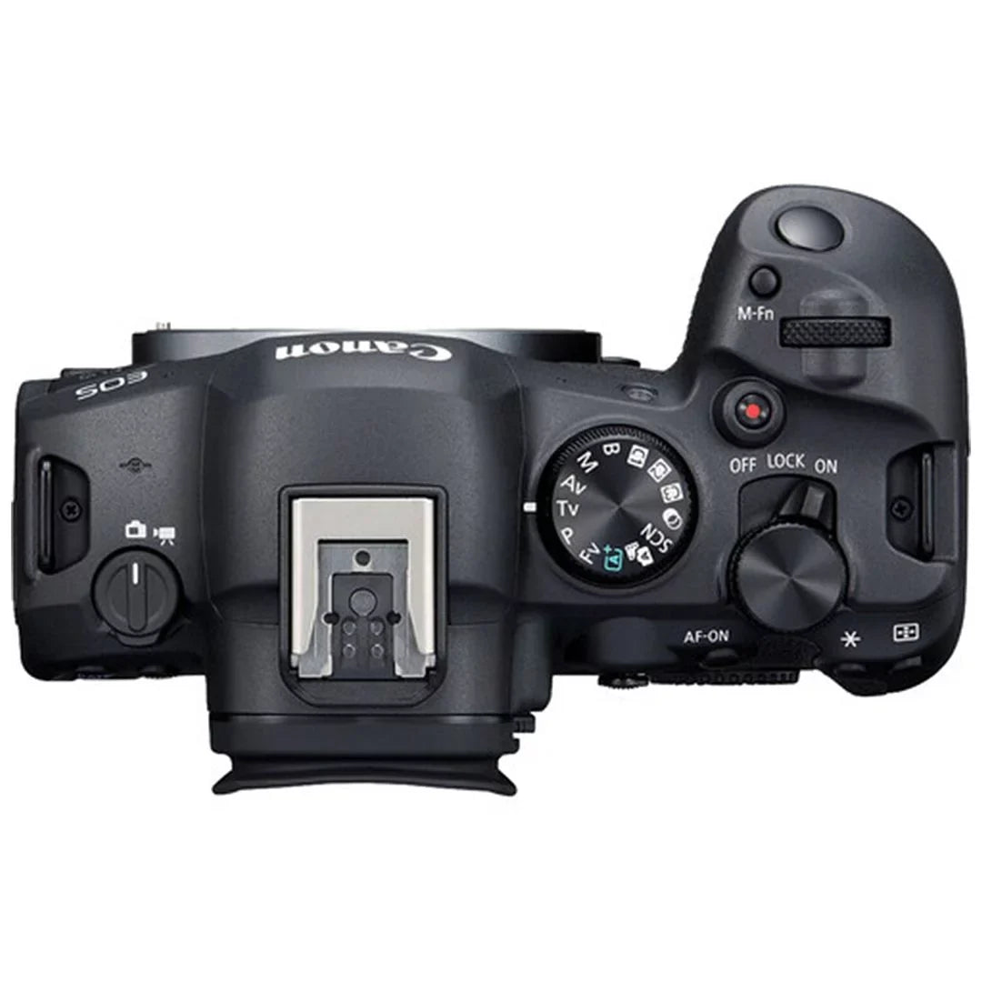 Canon EOS R6 Mark II Mirrorless Camera with RF 24-105mm Lens + SanDisk 128GB Memory Card + Case + LED Flash+ ZeeTech Accessory Bundle